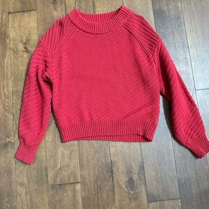 Universal Thread Vibrant Red Crew Neck Sweater